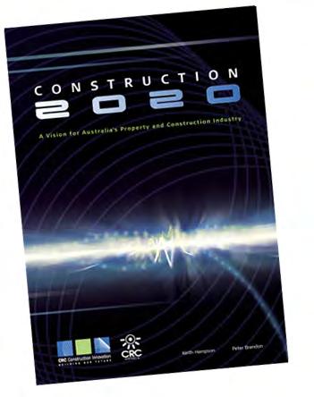 Construction 2020 1. Environmentally sustainable construction 2. Meeting client needs 3. Improved business environment 4. Welfare and improvement of the labour force 5.