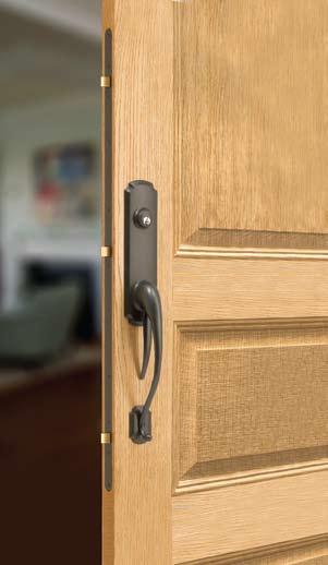 provides more than just security, it offers homeowners better door closure and sealing than a single point lock.