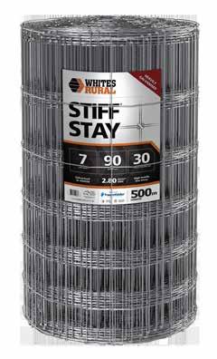 Stiff Stay features a clean smooth knot with no sharp protruding wire ends that is