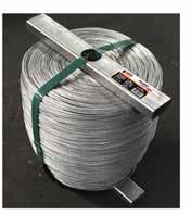 Tension Breaking Strain Code Wire TRELLIS WIRE 10022 2.00mm High 2000m 44kg 10 Hvy Gal 1.0kn, 2.