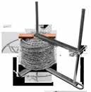 faster: 1. Fence Wire Spinner Large diameter suits all fence wire types 2.