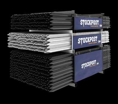 STOCKPOST Stockpost is the high performance steel fence post without the high price tag.
