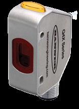 Q4X Laser Distance Sensor 18.0 mm Family Housing Style Output Mode Range Connector Order Now Q4X T B LAF 100 Q8 ø 18.