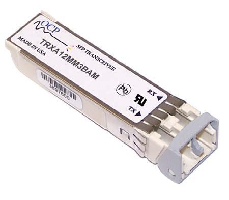 Multi-rate OC-/STM- SFP Multimode Transceivers with Digital Diagnostics TRXAMM Multi-Rate Product Description The TRXAMM Multi-rate SFP fiber optic transceivers with integrated digital diagnostics