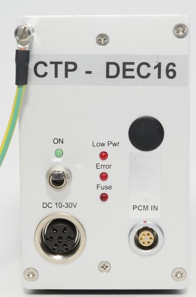 CTP-DEC16 Receiver unit for max 16 Channels output via 37 pol.