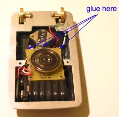 will not close flush, then you can move the speaker around a bit to gain some more room. Place the battery as close to the bottom of the midplate as possible.