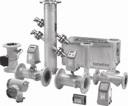 System info and selection guide Ultrasonic flowmeters Overview Siemens offers two types of ultrasonic flowmeters, wetted flowmeters and clamp-on flowmeters.