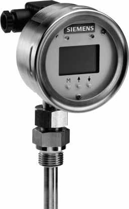 SITRANS T transmitter for field mounting with temperature sensor SITRANS TF2 two-wire system Overview The temperature transmitter SITRANS TF2 integrates three elements in one device: a Pt100
