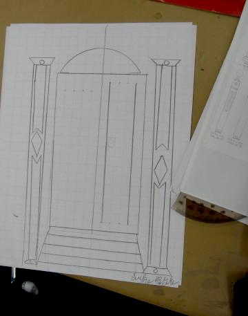 Target: Uses craftsmanship and accuracy in architectural drawing. Criteria: Uses a ruler, graph/grid paper, and protractors to create identically repeated lines and shapes/figures.