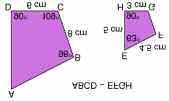 6. Select all that apply. What are all of the ways that this quadrilateral could be identi ed? a. trapezoid b. rectangle c. rhombus d. parallelogram 7. Select all that apply. What statements about prisms are always true if the top base is directly above the bottom base?