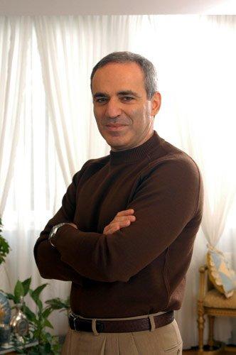 Kasparov (the human world chess champion)