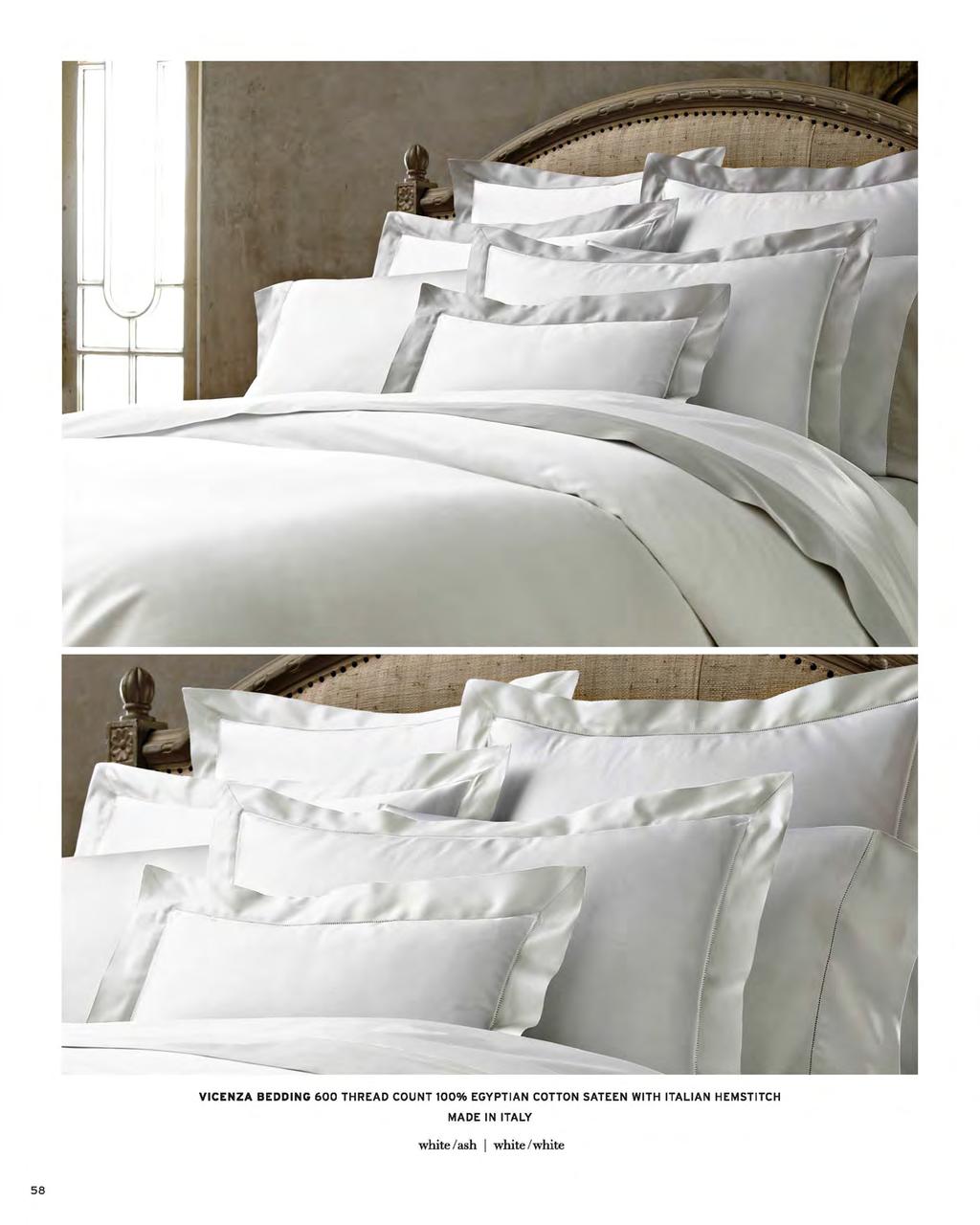 VICENZA BEDDING 600 THREAD COUNT 100% EGYPTIAN COTTON SATEEN