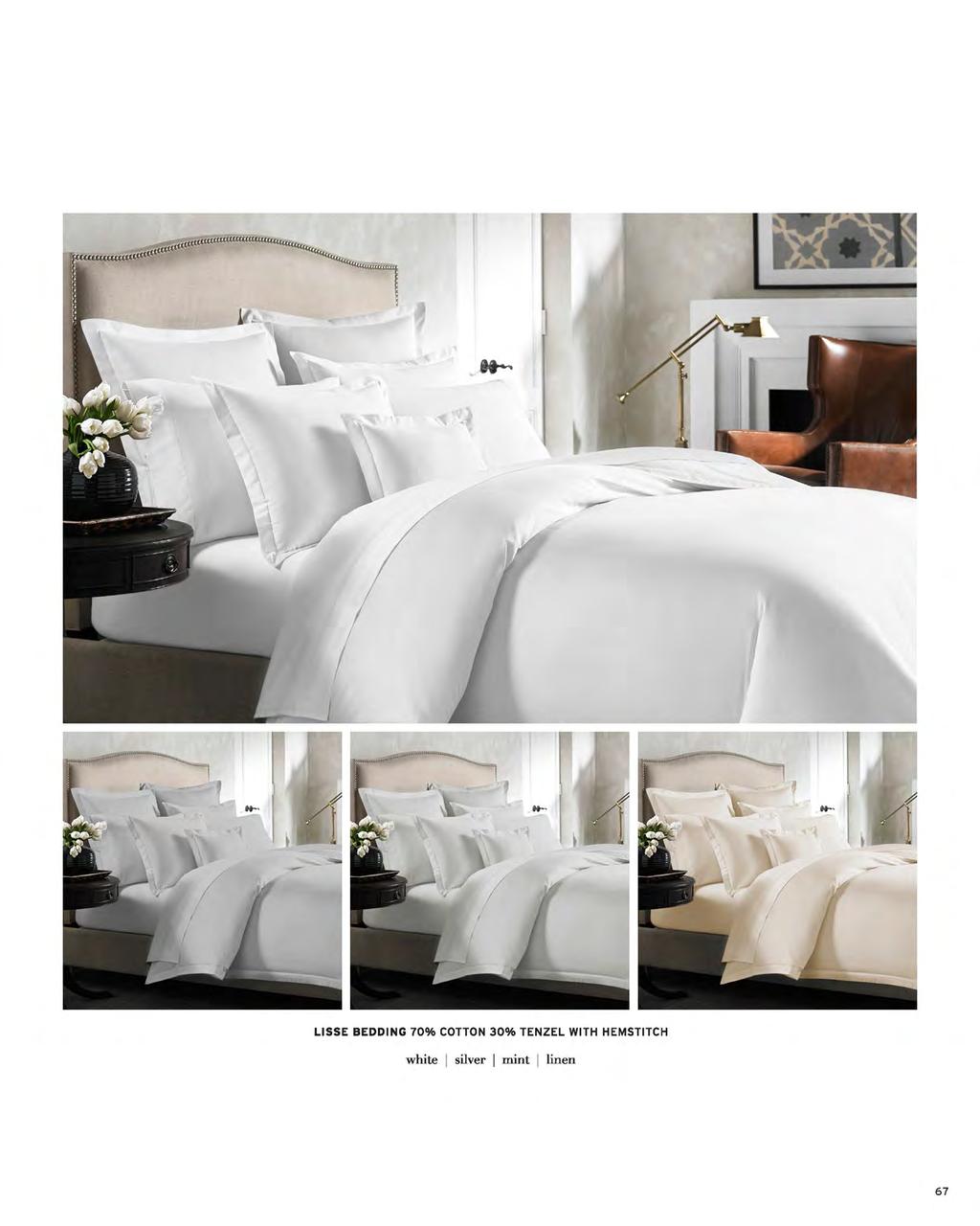 LISSE BEDDING 70% COTTON 30% TENZEL WITH