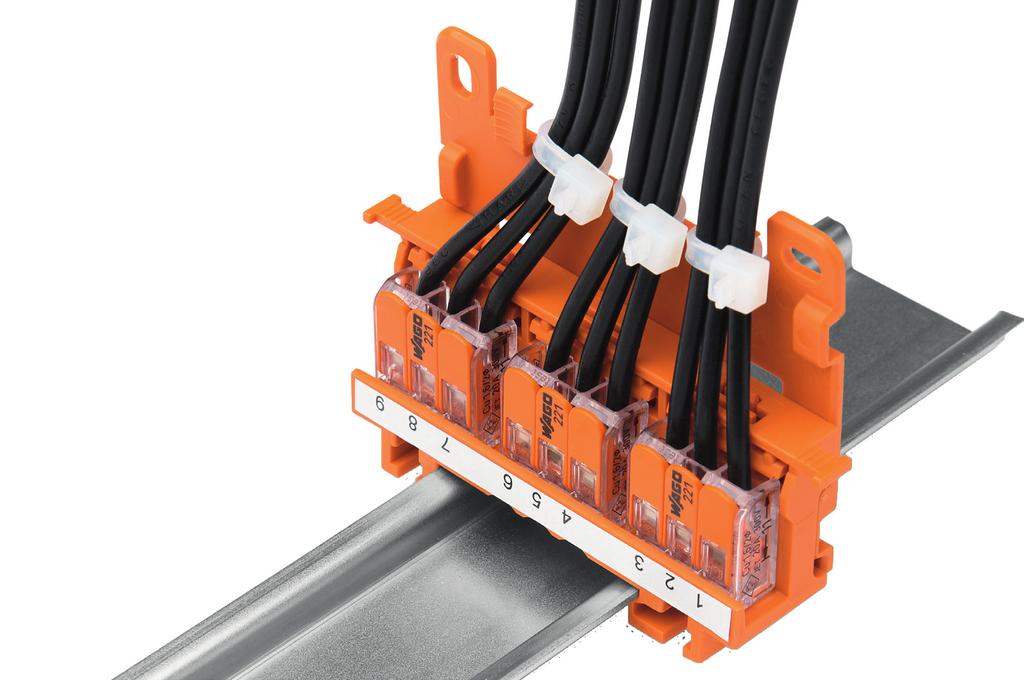 vertical; snap to DIN-rail or screw-mount to flat