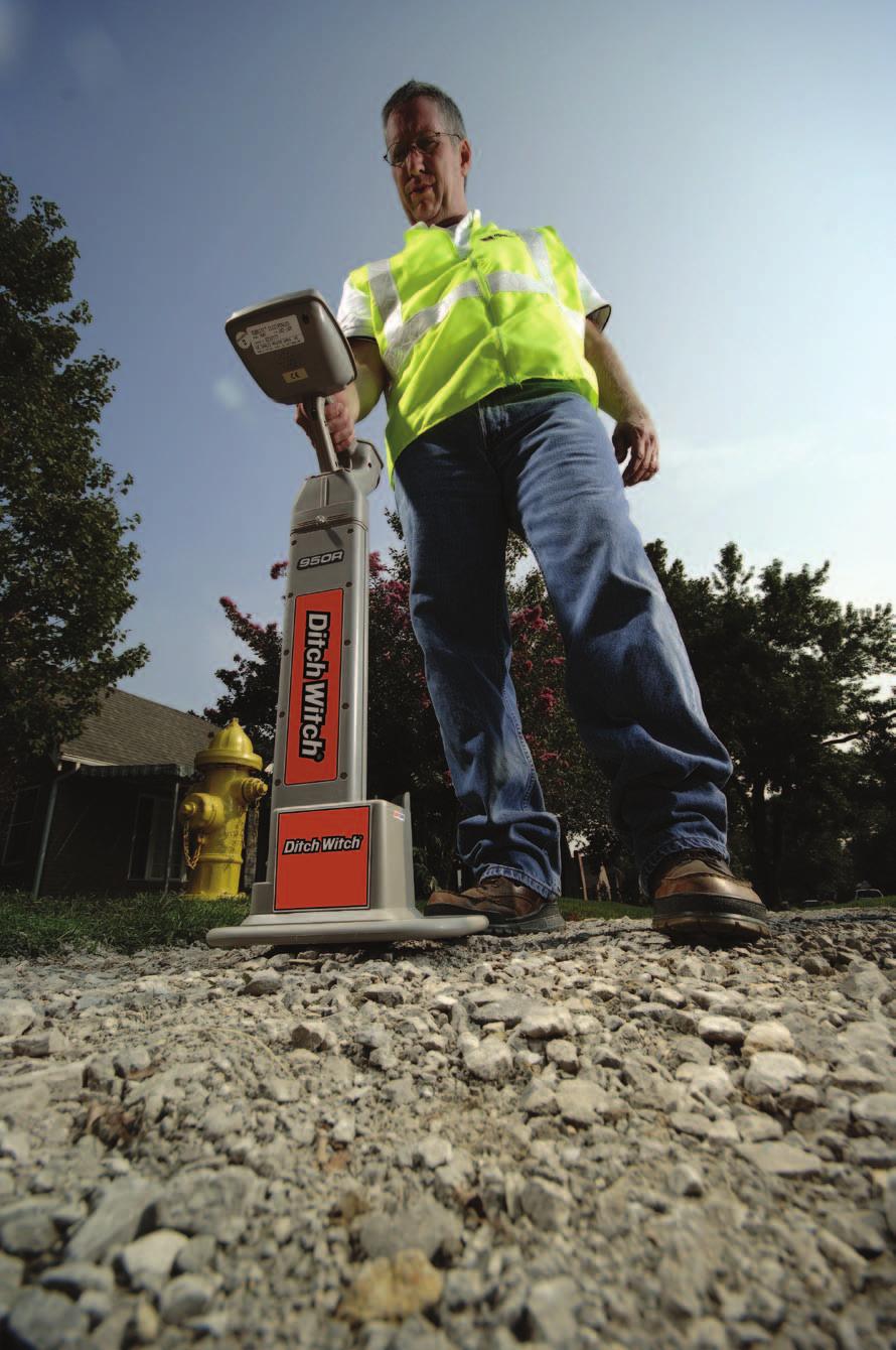 DITCH WITCH Electronic Marker Locator (EML) Say goodbye to your identity problem.