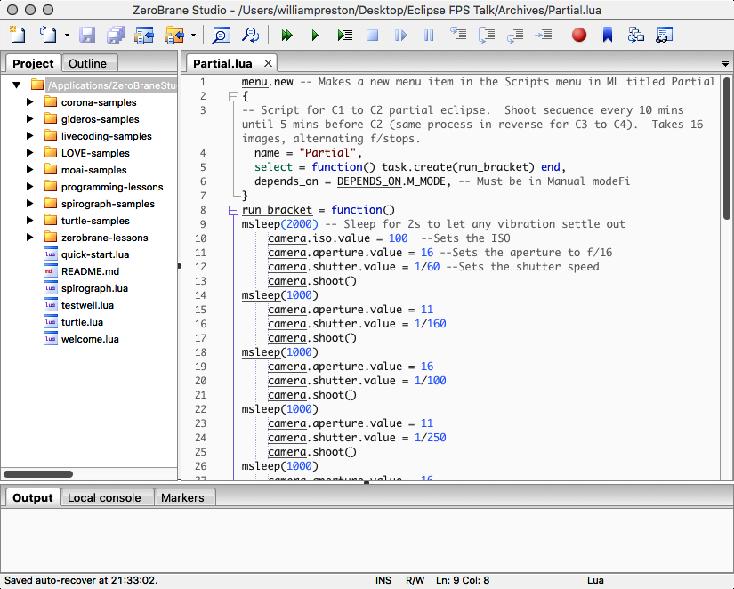 ML script editing ML script editing TextEdit Third party
