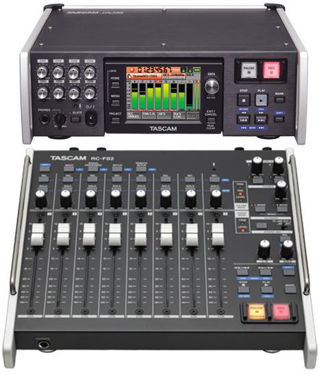 MULTI-TRACK RECORDING OPTIONS Multi-track recorder with dedicated fader controller Recorder can record up to eight iso s Simultaneously assigning and mixing to additional pair of stereo tracks Input