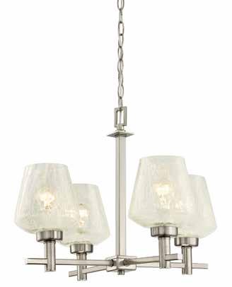 81" Use (4) Medium (E26) Base Lamps, Joliet Collection
