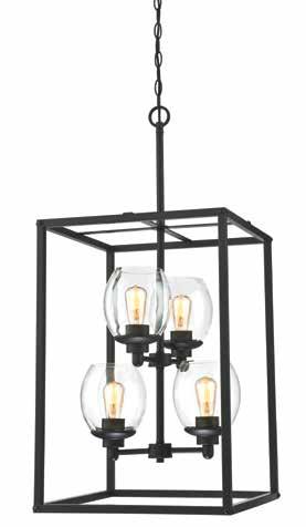 63281 4 Light Chandelier Oil Rubbed Bronze and Washed Copper Finish