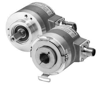 - - The Sendix 5863 and 5883 multiturn encoders with SSI or BiSS interface and optical sensor technology can achieve a resolution of max. 9 bits.