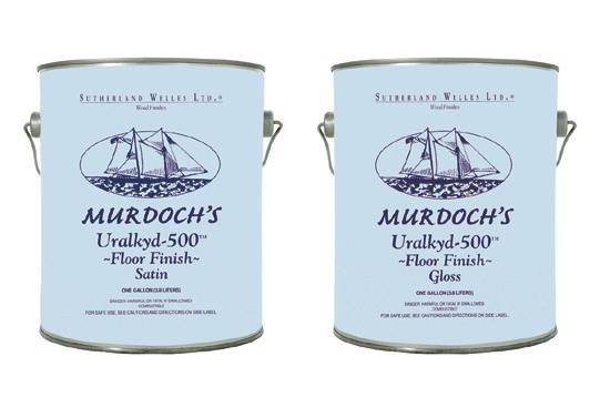 Drums Polished Look Murdoch s Hard Sealer or Uralkyd 500 Floor Finish Some drums require a highly polished appearance that needs to be extremely hard.