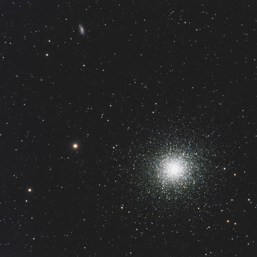 M13 & NGC 6207 taken with Edge HD 11 on CGE Pro