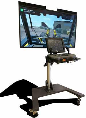 increase your machine skills. The simulator platform has all the original components and controls as in an original cab.