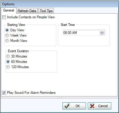 Chapter 4 Chapter 4 - Optins Scheduler Optins Yu can mdify certain settings fr the Scheduler Main Screen (pg 18).