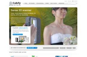 Click on Sign up and join Cubify today to discover, create and share all things 3D.