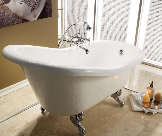 Tubs Indulge in the elegance of a soaking tub from Barclay. Classic shapes, in a variety of attractive finishes.
