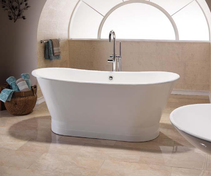 Tubs Indulge in the elegance of a soaking tub from Barclay.