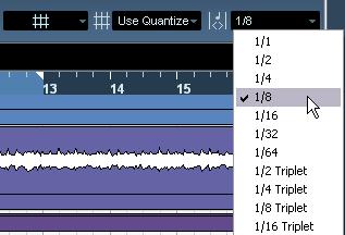 6. Activate the AUTO Q button. This is the automatic quantize function which will lock our MIDI to the beat as we record it. Great if we play off time a bit. 12.