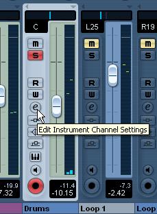 Make sure you have a section of music looping so that you can hear the EQ changes you are making. There are four bands of EQ on each track. 3.