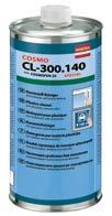 COSMO CL-300.110 ***Former name: COSMOFEN 5 Strongly solvating Polishing and smoothing agent for PVC-hard white Smoothing of scratches, cracks, grinding marks, etc. on non-transparent PVC hard.