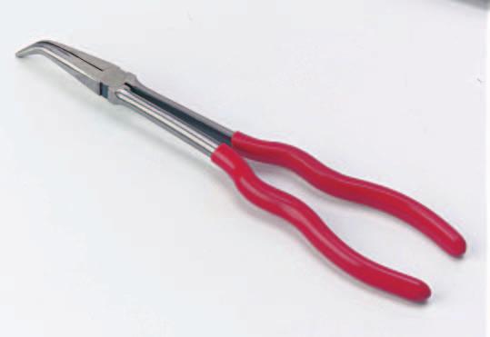 3M NEEDLE NOSE PLIERS LONG REACH BENT NOSE Extra long handle allows greater access to confined, restricted areas.