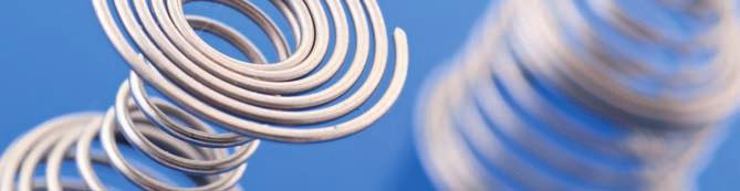 In pressure spring production even extremely narrow length and force tolerances are