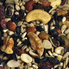 FRUIT & NUT This mix provides over 8