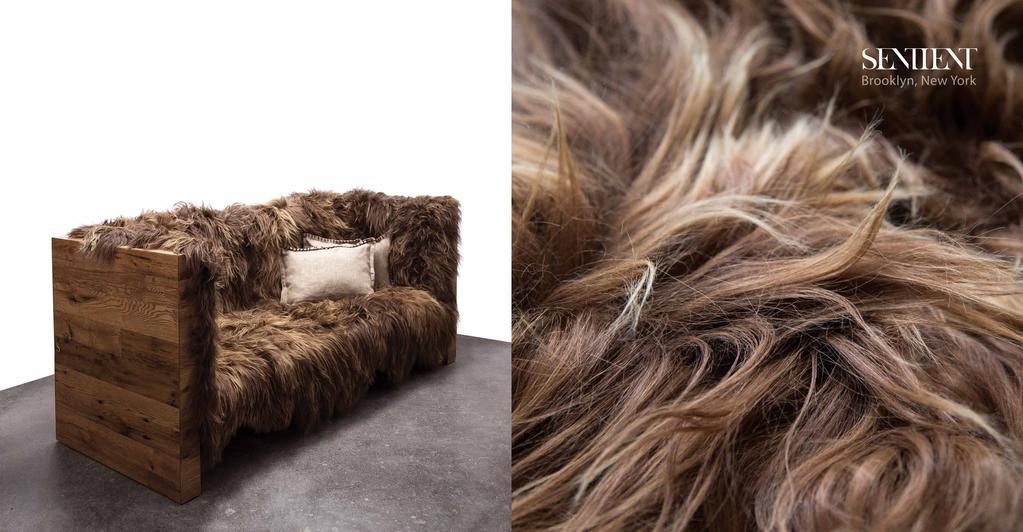 Long Wool Sofa, Furniture As Art The SENTIENT Furniture Long Wool sofa is so much more than a sofa its a superb 360 design.