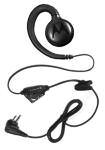 HEADSETS & AUDIO ACCESSORIES FOR CLS, RDX, XTN, AX, DTR, M-SERIES SWIVEL EARPIECE WITH IN-LINE