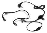 V1-10180 $119 LIGHTWEIGHT HEADSET WITH BOOM MIC Earpiece covers left ear, wire band wraps behind