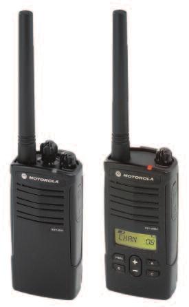RDX Series Compact, Rugged & Durable Analog VHF 2 Watt RDV2020, RDV2080d 2 Watt Transmit Power 2 and 8 Channel models 27 Built-in user changeable VHF frequencies (12.