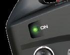 If the status LED flashes red, the transmitter batteries may be weak, discharged or possibly installed incorrectly. Replace with new or freshly charged batteries.