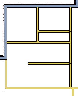 Home Designer Essentials 2014 User s Guide To define rooms using interior walls 1. Select Build> Wall> Straight Interior Wall, then click and drag to draw interior walls.