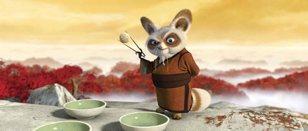 ABSTRACT Master Shifu. The King of Kung Fu. He looks small (yes he is a mouse in the movie!) but do not underestimate his powers.