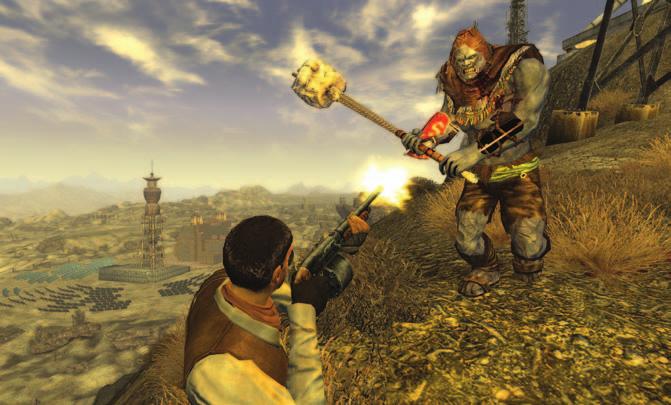 Combat The Mojave Wasteland is a dangerous place, and combat is a fact of life for all but the most diplomatic of survivors.