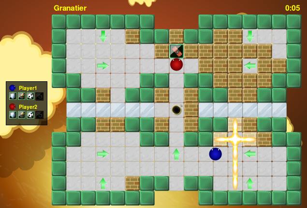 Chapter 1 Introduction GAMETYPE: Arcade NUMBER OF POSSIBLE PLAYERS: Multiplayer Granatier is a clone of the classic Bomberman game, inspired by the work of the Clanbomber clone.