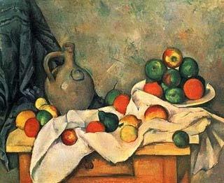 Dullness of black and white Paul Cezanne, "Still