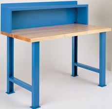 Industrial Workbench Under-Worksurface Legs and Accessories 57 Industrial