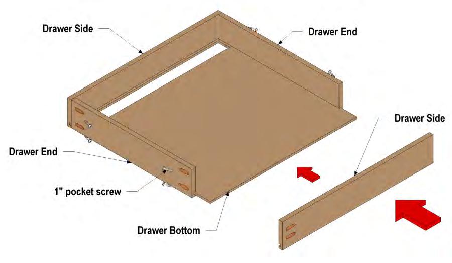 Step 6: Create the Table Top Now you can create the solid-wood top for your table using 1x6 boards and Kreg Joinery.