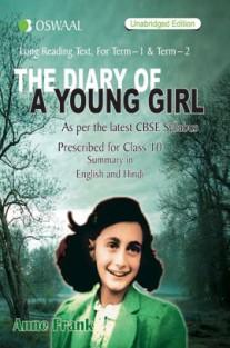 Oswaal CBSE CCE The Diary of a Young Girl Term 1 and Term 2